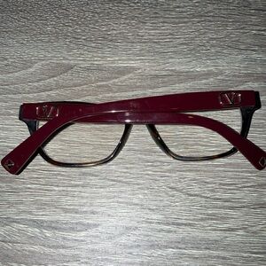 Valentino Deep Red Sunglasses